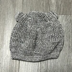 Hanna Andersson bear beanie / grey / unisex /Size L